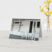 ROMANTIC FUNNY ROCKING WENSKAART KAART (Gele Bloem)