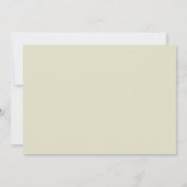 Romantic Garden Floral Wedding Save The Date (Achterkant)