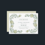 Romantic Garden Floral Wedding Save The Date<br><div class="desc">De Romantische tuinbloemige bruiloft redt de datumkaarten die perfect zijn voor je botanische,  tuin- of romantische bruiloft. Pas de sjabloon aan met uw gegevens. Neem contact met me op als je verdere hulp nodig hebt of een aanvraag voor aanpassing hebt.</div>