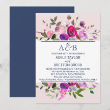 Romantic Garden Monogram Wedding