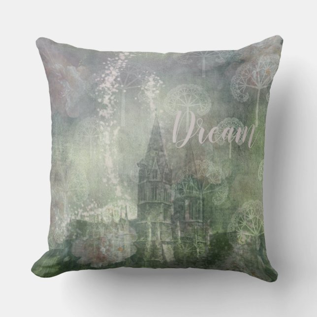 Romantic Garden - Pillow Kussen (Voorkant)