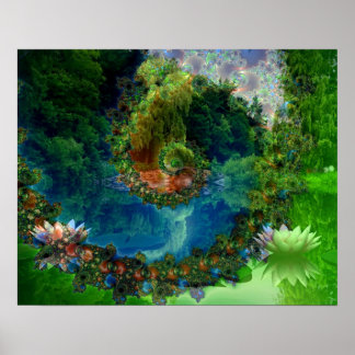 Romantic Garden - Poster