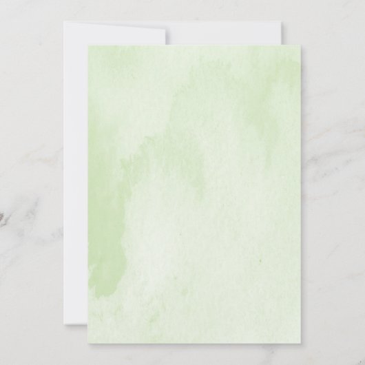 Romantic Garden String Lights Save the Date Aankondiging (Achterkant)