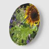 Romantic Garden Sunflower Grote Klok (Hoek)