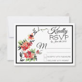 Romantic Garden | Weddenschap RSVP (Voorkant)