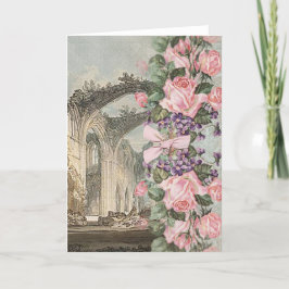 Romantic Garden - Wenskaart Feestdagen Kaart