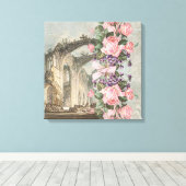 Romantic Garden - Wrapped Canvas (Insitu (Houten vloer))