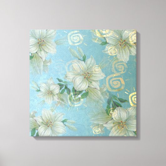 Romantic Garden - Wrapped Canvas (Voorkant)