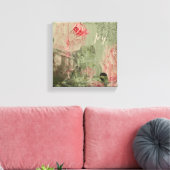 Romantic Garden - Wrapped Canvas Afdruk (Insitu (Woonkamer))