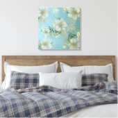 Romantic Garden - Wrapped Canvas Afdruk (Insitu (Slaapkamer))