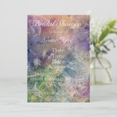 Romantic Gazebo en Swirls Vrijgezellenfeest Kaart (Staand voorkant)