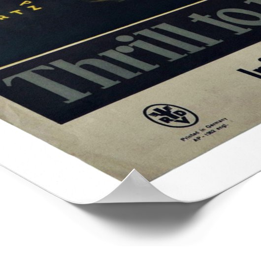 Romantic Germany Vintage Travel Poster (Hoek)