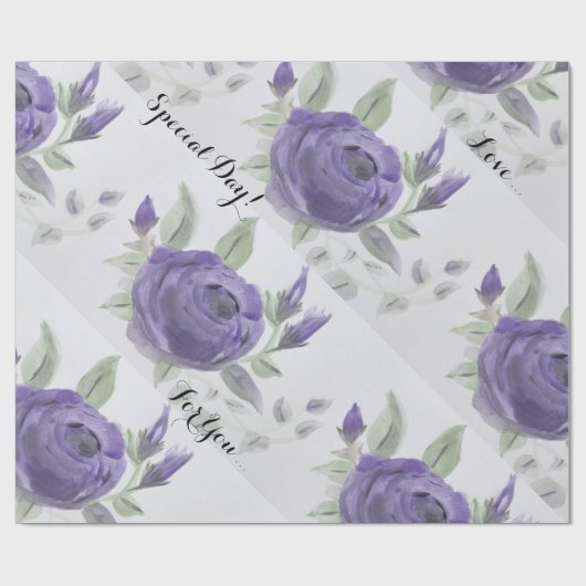 Romantic Gift Wrap Cadeaupapier (Vlak)