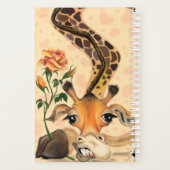 Romantic Giraffe Planner Gentleman - Funny (Achterkant)