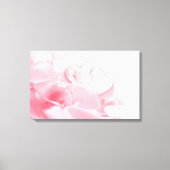 Romantic Glass Hearts Roos Petals Canvas Afdruk (Voorkant)