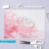 Romantic Glass Hearts Roos Petals Tissuepapier (Craft)