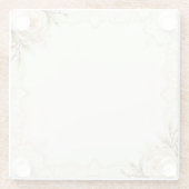 romantic glazen onderzetter (Achterkant)