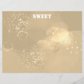 Romantic glitter pink art (Voorkant)