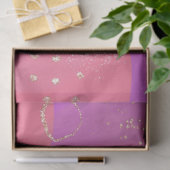 Romantic glitter pink art tissuepapier (Geschenk)