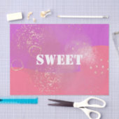 Romantic glitter pink art tissuepapier (Craft)