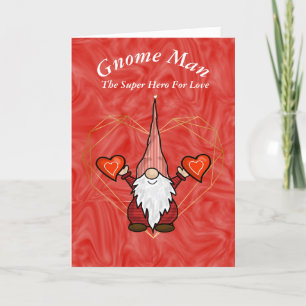 Romantic Gnome Man Card Kaart