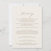 Romantic Gold en Ivory Welkome rondleiding (Achterkant)