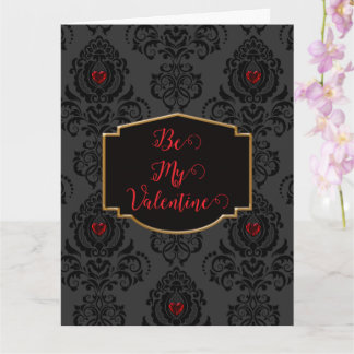 Romantic Goth Valentine  Kaart