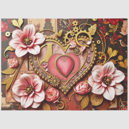 Romantic Gothic Tissue Paper Tissuepapier (Voorkant)