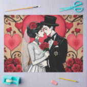 Romantic Gothic Tissue Paper Tissuepapier (Craft)