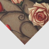 Romantic Gothic Tissue Paper Tissuepapier (Detail)