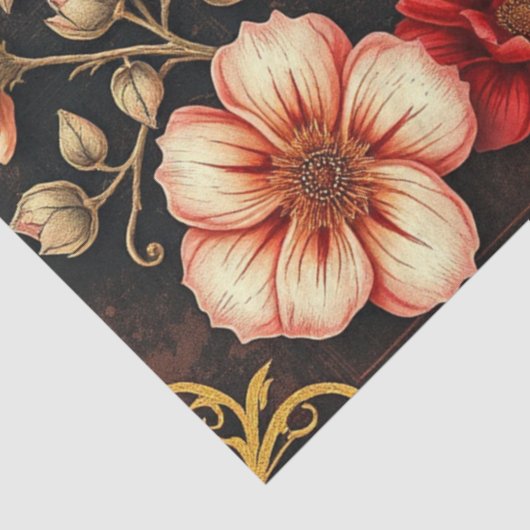 Romantic Gothic Tissue Paper Tissuepapier (Detail)