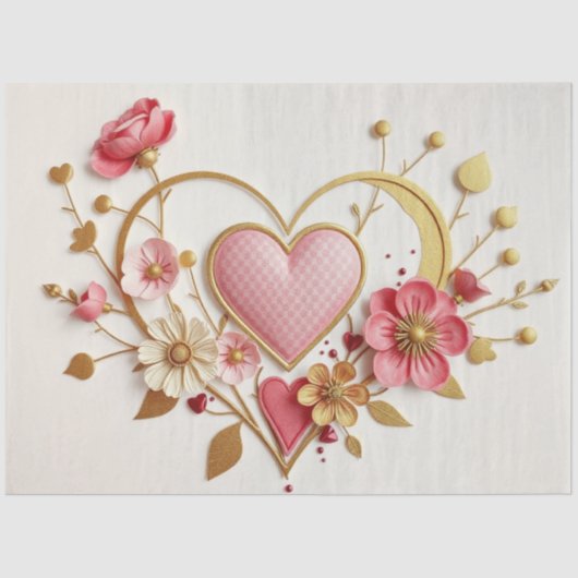 Romantic Gothic Tissue Paper Tissuepapier (Voorkant)