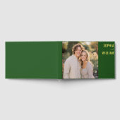 Romantic Green Modern Photo Gastenboek (Volledig)