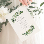 Romantic Greenery Wedding Invitation ROG Bedankkaart<br><div class="desc">Modern ontwerp van © berrysnoot. Afdrukbare digitale bestanden en overeenkomende objecten zijn beschikbaar! Bezoek onze website op www.berryberrysweet.com voor meer informatie!</div>