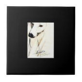 Romantic Greyhound . . . Tegeltje (Voorkant)