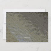 Romantic Guitar Invitation Kaart (Achterkant)