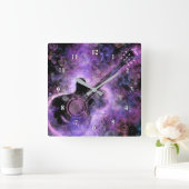 Romantic Guitar Music - Magic Melody Vierkante Klok (Huis)