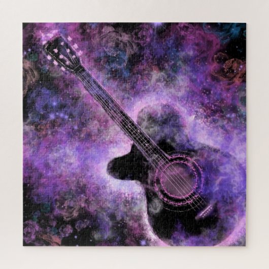 Romantic Guitar Music - Magic - Schilderen Legpuzzel (Verticaal)