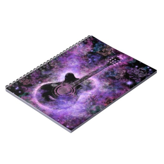 Romantic Guitar Music - Magic Sound Notitieboek (Linkerzijde)