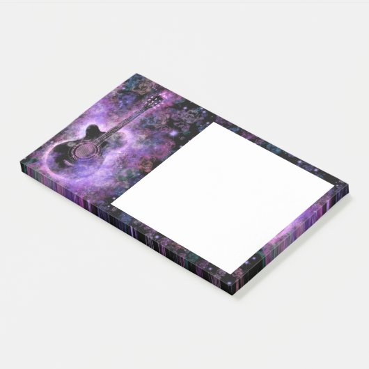 Romantic Guitar Music - Magic Sound Post-it® Notes (Schuin)