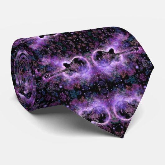 Romantic Guitar Music - Magic Space - Stropdas (Opgerold)