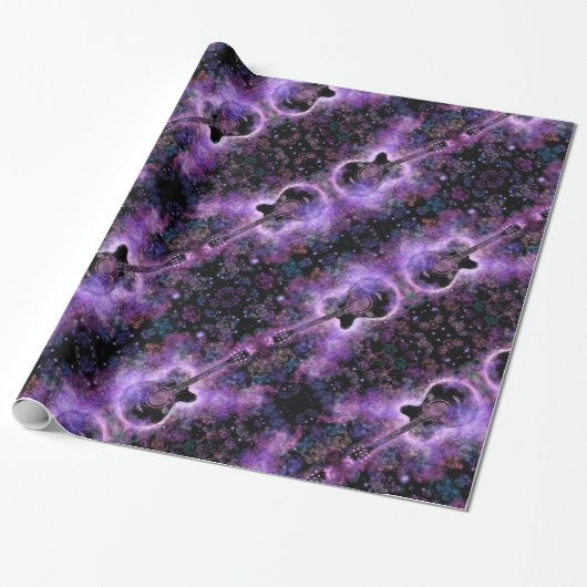 Romantic Guitar Music - Magische Geluiden Cadeaupapier (Uitgerold)