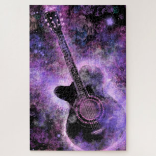 Romantic Guitar Music - Magische Geluiden - Schild Legpuzzel