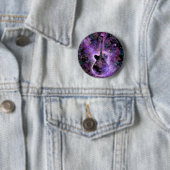 Romantic Guitar Music - Magische Ruimte Ronde Button 5,7 Cm (In situ)