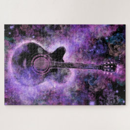 Romantic Guitar Music Puzzle Gift Legpuzzel