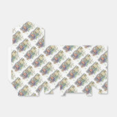 Romantic Happy Paast Bunny Groet Vor Box Bedankdoosjes (Uitgevouwen)