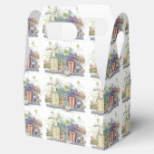 Romantic Happy Paast Bunny Groet Vor Box Bedankdoosjes (Geopend)