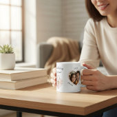 Romantic Heart Lock Couple Photo Mug Koffiemok