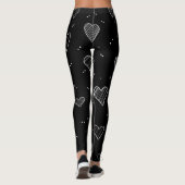 Romantic Heart Pattern Leggings – Perfect Valentin (Achterkant)