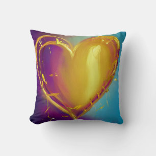 Romantic Heart Pillow Kussen